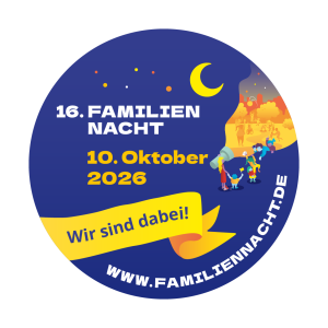 Logo für die 16. Familiennacht, 10. Oktober 2026