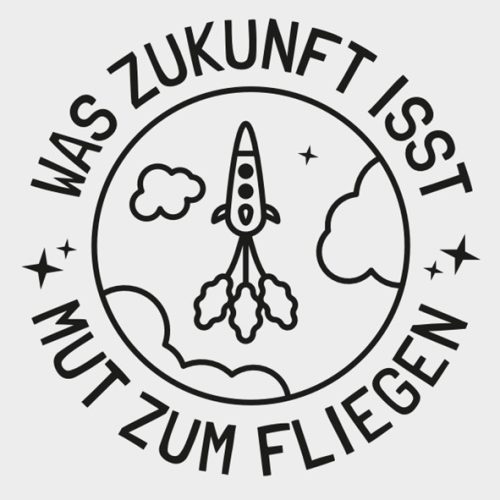 Logo der Sonderausstellung: Was Zukunft isst - Mut zum Fliegen